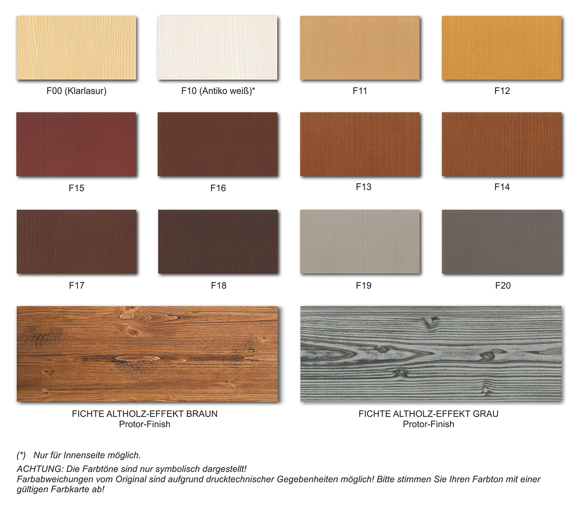 Farbe Fichte